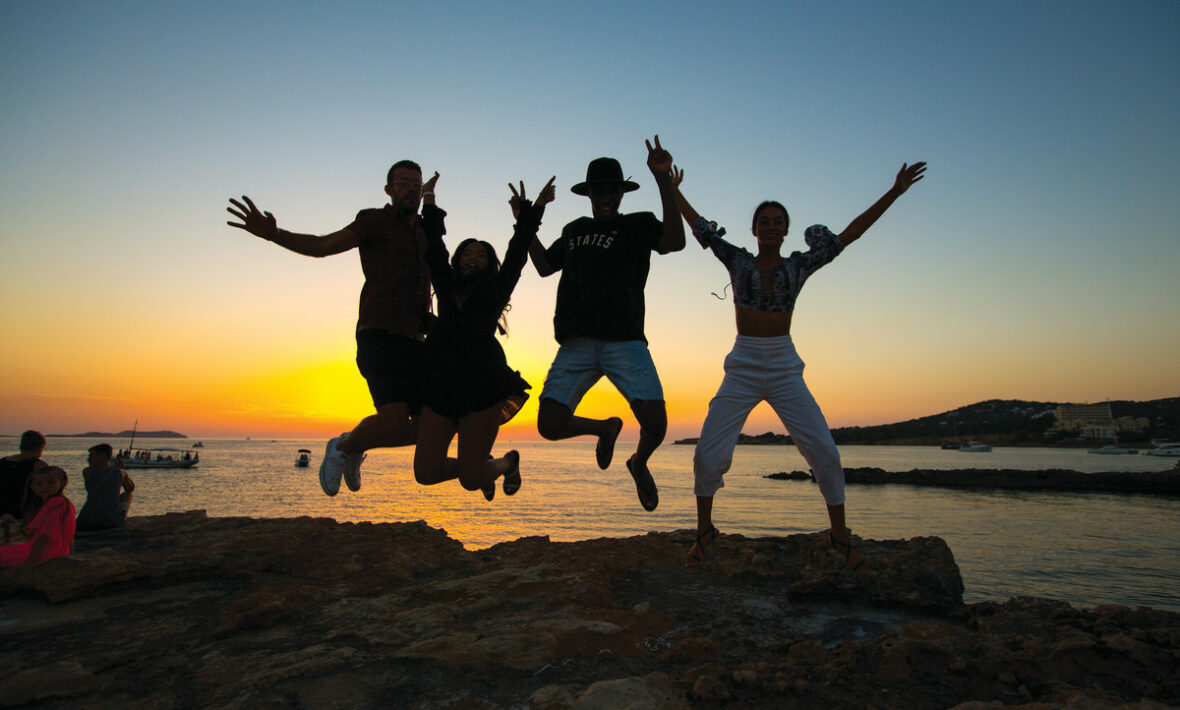 Jumping-sunset-Ibiza